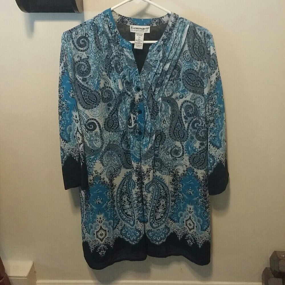 Paisley tunic